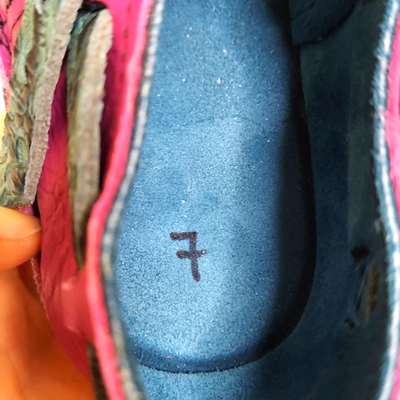 Sole Tech Multicolor Leather Mary Jane Shoes - Picture 6 of 14